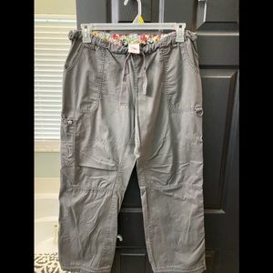 Koi gray Lindsey scrub pants XL